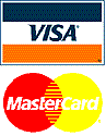 Use your VISA, MasterCard, or send a check!