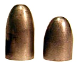 Round nosed pellets