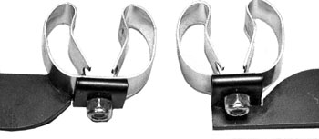 left and right mounted clip
