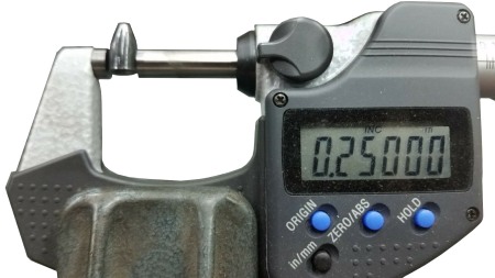 Precise .250 caliber air gun slug